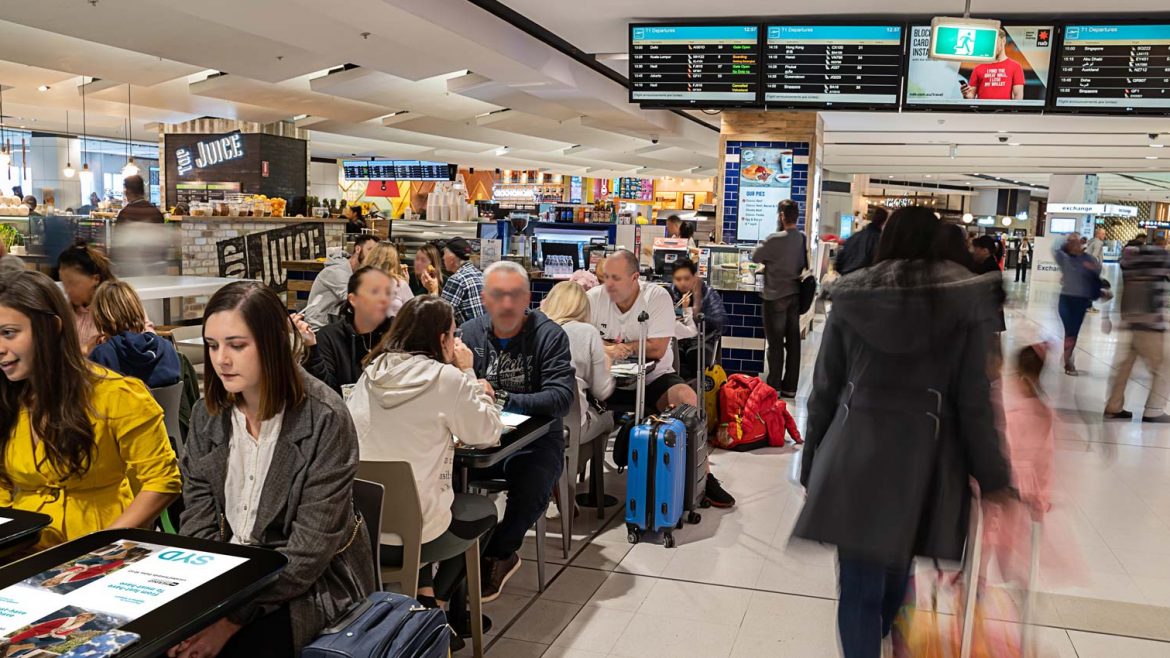 EAT Tables take off at Sydney International Airport!